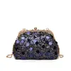 Bolso Pequeño Brillante para Mujer 2026 Nuevo Estilo Bolso Cruzado Personalizado Bolso de Cadena con Lentejuelas Bolso de Clip de Moda Bolso de Mano Bolso de Noche
