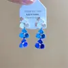 Só as Flores Estão Ocupadas! Brincos de Flor Dopamina Super Fada Elegantes para Viagem de Verão Feminina Brincos de Alto Padrão Brincos Versáteis