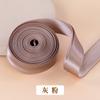 Tira de dobladillo para cheongsam Hengmeihe, 2 cm, tela de satén, rollo entero, cinta con borde doblado, accesorios de seda sintética