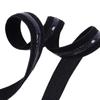 Banda elástica de silicona antideslizante de 1 cm para ropa interior, trajes de baño, sujetador con puños para el pecho, accesorios de goma para cinturón antideslizante.