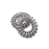 Elástico de Cabelo de Fio de Telefone Corda de Cabeça com Pérolas para Mulheres Corda de Cabelo Grossa Transparente Celebriade Cibernética Contas Celebradas Corda de Cabeça Elástico de Borracha Mori Bobina Elétrica