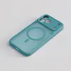 Funda para Teléfono Móvil Apple 17 Pro Transfronteriza 2.5mm Tacto Piel Agujero Fino Anti-Caídas Protectora Funda Oficial Tpu Magnética