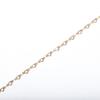 Nueva cadena hecha a mano de acero inoxidable color oro de 18 quilates goteando aceite venta caliente corazón de durazno joyería de temperamento combinable ventas directas de fábrica