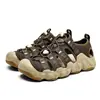 Explosões Transfronteiriças Sandálias Masculinas Sola Macia Antiderrapante Sapatos de Rastreamento Sapatos de Praia Masculinos Wading Outdoor Sapatos para Casais Verão Mulheres