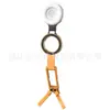 L08S Luz de Relleno Magnética de Bolsillo para Teléfono Trípode Portátil Plegable Soporte para Selfie Escritorio Transmisión en Vivo Luz de Belleza