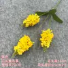 Novas flores artificiais amarelas para casamentos, arranjos florais no atacado, adereços de fotografia, decorações para salões de casamento, buquês e ornamentos de flores artificiais