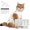 Ropa de esterilización para gatos más vendida transfronteriza, ropa postoperatoria anti-lameduras cómoda y transpirable, ropa para destete de gatas, venta al por mayor de ropa de esterilización para mascotas