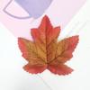 Flor artificial Xiaoyu Folha de Bordo de Outono Folha de Bordo Canadense folhas de 9cm comércio exterior Mais Vendido Folhas decorativas de Halloween