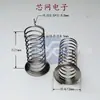 F5-4-4-0.4 Botão de Interruptor Tipo Excêntrico para Buzina Placa de Circuito Sensor Mola de Compressão Aço Carbono Niquelado Pode Ser Soldado