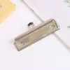 Clip de Placa Metálica en Stock Clip para Archivo A4 Clip de Pizarra Metálica Accesorios para Carpeta de Escritura Publicitaria Carpeta de Información