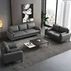 Escritório Minimalista Moderno Apartamento Pequeno Sofá Aluguel Loja de Roupas Hotel Apartamento Área de Recepção Sofá de Dois ou Três Lugares