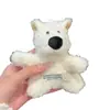 Pasador de Peluche Estilo Yang Mi Perro para Mujer 2025 Nuevo Oso de Dibujos Animados Flequillo Lateral para la Frente Pasador de Pato