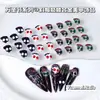 Halloween Retro Cráneo Oscuro Aleación Accesorios para Uñas Cráneo Punk Mago Decoración DIY para Uñas Venta al por Mayor
