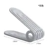 Zapatero ajustable, zapatero de doble capa, no requiere instalación, zapatero para la entrada, zapatero, almacenamiento para dormitorio, ahorrador de espacio
