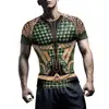 Em estoque Meias Masculinas Europeias e Americanas Cross-border Roupa Esportiva Fitness Masculina Top Esportivo Estampado Neptunus Cos para Homens