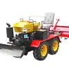 Mini-arador rotativo multifuncional para montar, micro-arador de quatro rodas com tração nas quatro rodas, máquinas agrícolas, cultivador doméstico movido a diesel