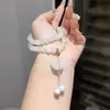Pulseira Autêntica de Jade Natural Tianshan, Estilo Chinês Ins, Alternativa ao Jade, Jade Translúcido Gelado, Versátil para Outono e Inverno, Pulseira de Nicho