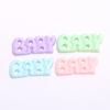 Oso bebé material de belleza para teléfono móvil diy accesorios de letras para bebé accesorios de resina diy material para accesorios de pelo diy