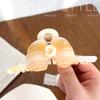 Jianyun Estilo Coreano Original Grande Ácido Acético Moda Flor Gemela Sencillo Para Salir Pinza para el Cabello Accesorios para el Cabello Alta Calidad Mujer