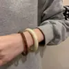 Pulsera Femenina Estilo Frígido Dongdaemun Coreano Minimalista Chic Acrílico Mármol Pulsera Retro