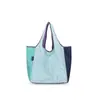 Bolsa Tote Plegable Dopamina Bolsa de Compras para Supermercado Poliéster Gran Capacidad Bolsa de Tela Impermeable Ecológica Bolsa de Almacenamiento