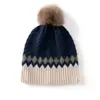Gorro de Cachemira Tejido Estilo Coreano de Invierno para Mujer, Gorro de Lana Engrosado, Gorro Frío para Ciclismo al Aire Libre, Gorro Cálido y a Prueba de Frío, Gorro con Protección para los Oídos