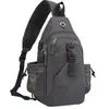 Bolso de Pecho Deportivo de Moda Versátil de Hombro Único para Mujer Gran Capacidad Casual Multicapa Cruzado Pequeño Bolso de Viaje para el Trayecto