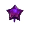 Globo Flotante de Película de Aluminio con Forma de Corazón y Estrella de Cinco Puntas de 18 Pulgadas Decoración para Actividad de Fiesta Festival de Bodas Nochevieja