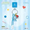 Auténtico Baokemeng Pokémon Pokémon Pokémon Pokémon Pokémon Pokémon Pokémon Pokémon Pokémon Pokémon Pokémon Pokémon Pokémon Pokémon Pokémon Pokémon Pokémon Pokémon Pokémon Q Moe Ranger Serie de colgantes estereoscópicos Llavero Regalo