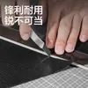 Cuchillo de Utilidad Deli 2053H Cortador de Papel Hoja de Acero Aleado Cuchillo para Papel Tapiz Abrecajas Cuchillo Pequeño Resistente a la Corrosión