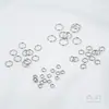 Cadena extrafina de acero de titanio que no se decolora, acero inoxidable 316, chapada en oro de 14 quilates, cadena fina para ensartar a mano, cadena suelta de cristal y perla