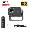 Projetor Mini A10 Mais Vendido Projetor Inteligente para Casa Projetor Portátil HD para Home Theater Transfronteiriço