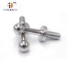 Tornillo de cabeza esférica de acero al carbono medio de alta resistencia, perno con brida escalonada, perno de forma especial, accesorios de cabeza universales, fabricante de fuentes