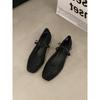 Zapatos Planos de Hada con Lazo para Aumentar la Altura para Mujer, Nuevos Zapatos Mary Jane de Malla Transpirable para Primavera y Otoño 2026