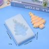Molde de Silicona con Forma de Árbol de Navidad para Hornear DIY para Hornear Pastel Mousse Chocolate Galleta