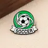 Broche Conmemorativo de la Copa Mundial de Fútbol 2026 en Estados Unidos, Canadá y México, Lindos Accesorios de Ropa de Dibujos Animados, Insignia Deportiva
