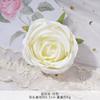 Flor Artificial Cabeça de Rosa Princesa Corsage Materiais DIY Grampo de Cabelo Falso Acessórios de Cabelo Roupas Decoração Vintage Flores Artesanais