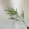 Plantas e Flores Artificiais Verdes Transfronteiriças, Cenário de Arranjo de Flores Artificiais, Grama de Mil Camadas, Pinheiro Nevoeiro, Arranjo de Flores Artificiais para Casa e Plantas para Paisagismo