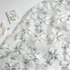 Tejido de malla con lentejuelas y bordado de cuerda tridimensional creativo, varios materiales especiales de encaje artesanal para ropa, vestidos y prendas