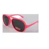 Gafas de sol para niños, gafas de sol para bebés, moda de tendencia, para niños y niñas, anti-UV, linda decoración de dibujos animados.