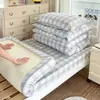 Novo Modelo Primavera e Verão 2026 13070 Algodão Puro Roupa de Cama Individual para Dormitório Estudantil Conjunto de Três Peças