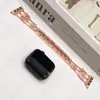 Para Correa de Apple Watch Cisne Diamante Correa Metálica Apple applewatch8-1 Correa Representativa Disponible