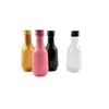 Botella de vino de fondo doble personalizada de fábrica pet50ml botella de vino vacía tapa de seguridad antirrobo de plástico transparente para vino de frutas bebida