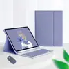 Adecuado para funda protectora de tableta 2025 RedmiPad2, funda de cuero con ranura para lápiz y teclado Bluetooth Redmi SE11, idioma ruso