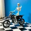 Esqueleto Humano Realista Transfronterizo de Halloween 40 cm Esqueleto Móvil para Montaje de Escena y Decoración