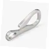 Llavero Reforzado para Exteriores Cobra Tamaño Pequeño con Anillo para Llaves Acero Inoxidable Pieza Única Portátil Clip para Bolsillo de Pantalón
