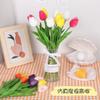 Fabricante Venta al por Mayor Pu Tulipán Tacto Realista Flores Artificiales para Hogar Fotografía, Boda y Decoración de Sala de Estar Ramo Accesorios