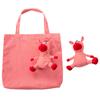 Suministros del Fabricante Bolsas de Compras Plegables Creativas Multicolores con Forma de Oso Listas para Usar en Bolsas, Ositos de Nylon con un Encanto Infantil