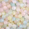 Cuentas Redondas de Acrílico No Porosas de Princesa Sirena Cuentas Sueltas para DIY Accesorios Hechos a Mano para Novias, Collar, Cadena de Teléfono Cuentas Sueltas