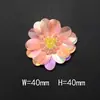 Pegatinas de Flor de Lentejuelas y Cuentas Hechas a Mano Color Florales tamaño pequeño Accesorios de Ropa DIY Zapatos Bolsa Parches Decorativos Cosidos a Mano